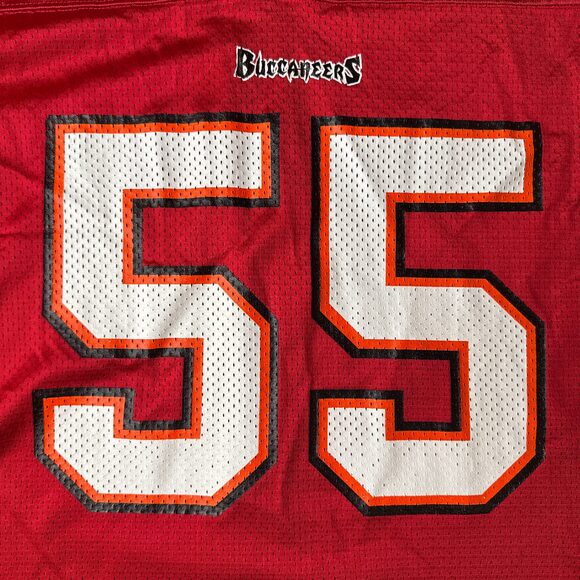Vintage Tampa Bay Buccaneers Jersey‎ Men's XL Adidas 55 Brooks Football 5554 - Picture 5 of 10